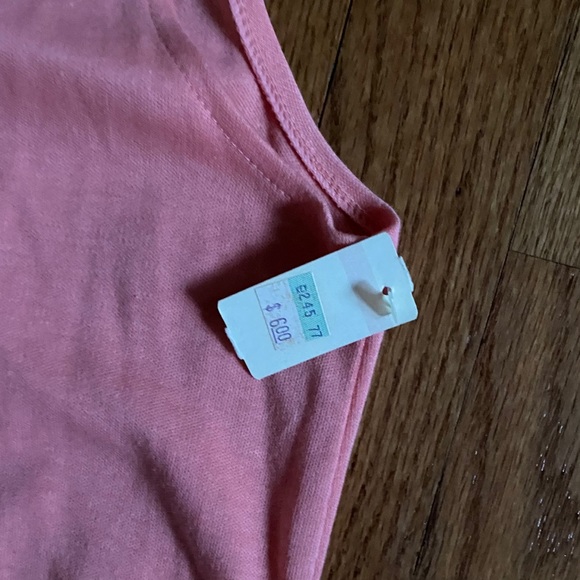 1980s VINTAGE DEADSTOCK PEACH ROMPER - Picture 4 of 4